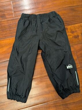 REI Co-op Black 2T Rainer Rain Pants